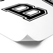 Poster Softball Senior Night Afstuderen (Hoek)