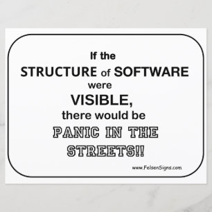 Poster - Software / Paniek