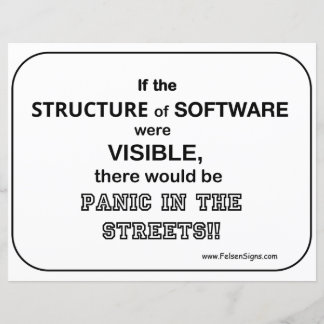 Poster - Software / Paniek