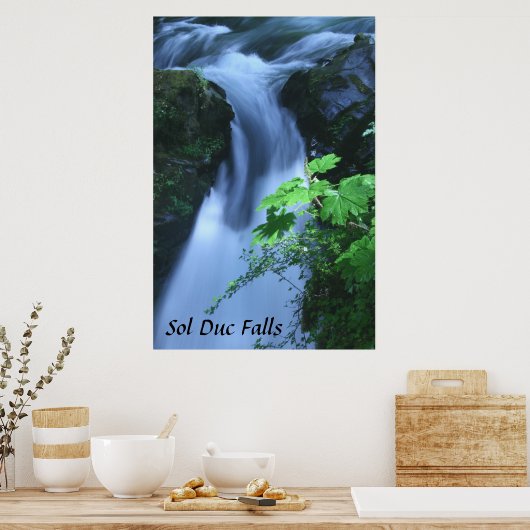 Poster: Sol Duc-Herfsten Poster (Keuken)