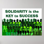 Poster Solidariteit (Voorkant)