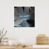 Poster Solidariteit (Keuken)