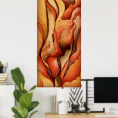 Poster-Sonoran-woestijnzonsondergang Poster (Thuiskantoor)