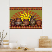 Poster Southwest Pottery (Keuken)