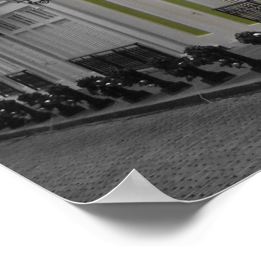 Poster Spaanse architectuur (Hoek)