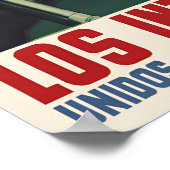 Poster Spaanse Burgeroorlog Internationale Brigade (Hoek)
