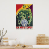 Poster Spaanse Burgeroorlog Internationale Brigade (Keuken)