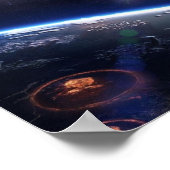 Poster "Space 1" (Hoek)