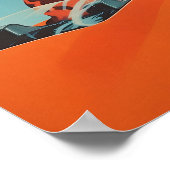 Poster Space Cafe SciFi Poster Flying Car Print Wa (Hoek)