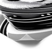 Poster Space Panda (Hoek)