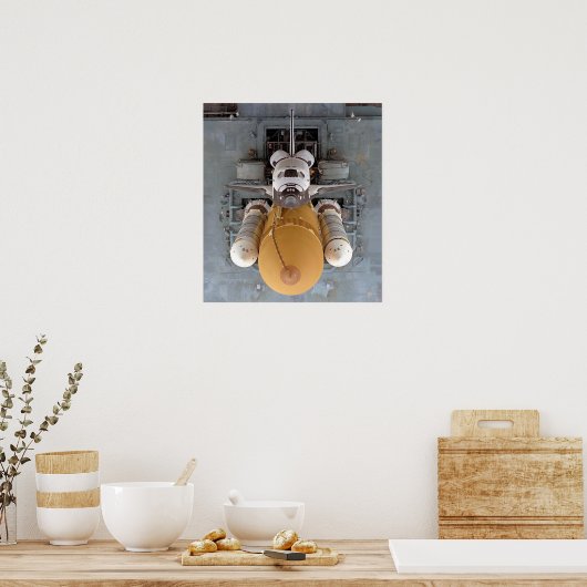 Poster Space Shuttle Atlantis (Keuken)