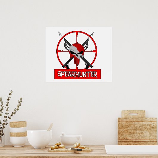 Poster Spearhunter (Keuken)
