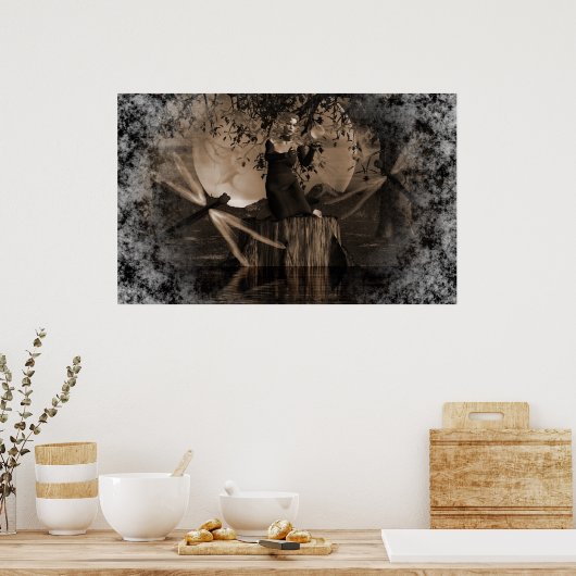 Poster Spell Caster-Sepia (Keuken)