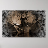 Poster Spell Caster-Sepia (Voorkant)