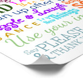 Poster spelregels (Hoek)