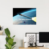 Poster Spica-missie (Thuiskantoor)