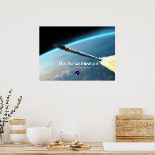 Poster Spica-missie (Keuken)