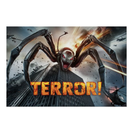 Poster Spider Terror (Voorkant)