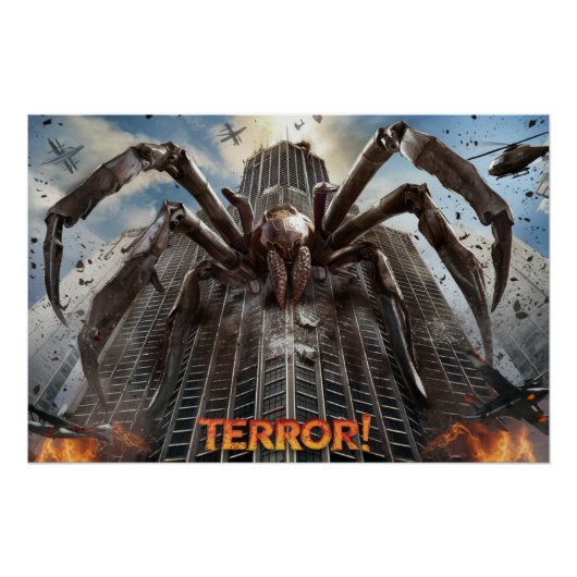 Poster Spider Terror 11 (Voorkant)