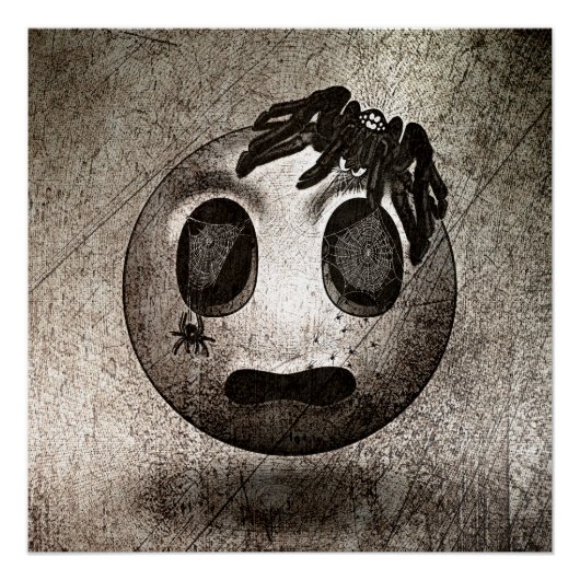 Poster Spidermoji Vintage (Voorkant)