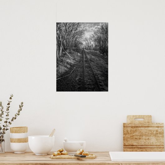 Poster spoorwegen (Keuken)