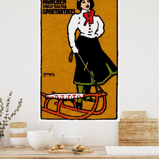 poster sportartikelen 1911 (Keuken)