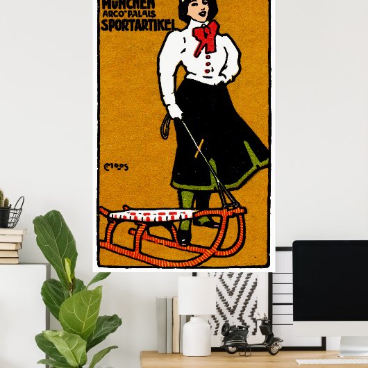 poster sportartikelen 1911 (Thuiskantoor)
