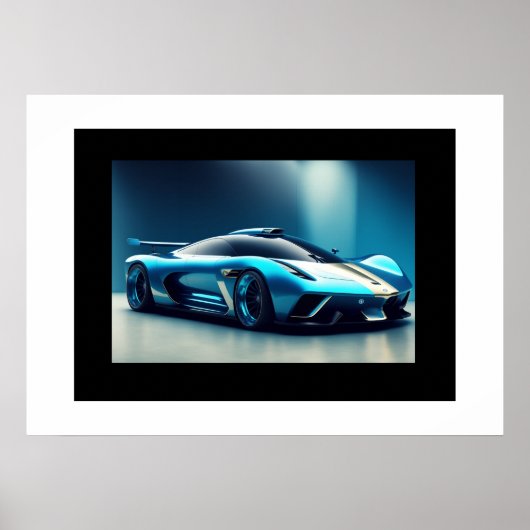 Poster-sportauto Poster (Voorkant)