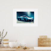 Poster-sportauto Poster (Keuken)