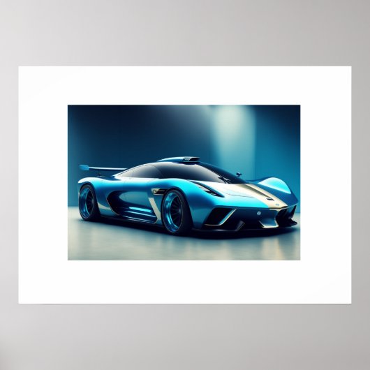 Poster-sportauto Poster (Voorkant)