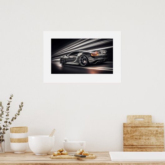Poster-sportauto Poster (Keuken)