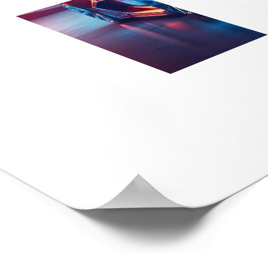 Poster-sportauto Poster (Hoek)