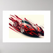 Poster-sportauto Poster (Voorkant)