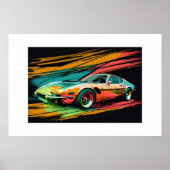 Poster-sportauto Poster (Voorkant)
