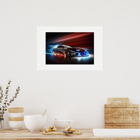 Poster-sportauto Poster (Keuken)