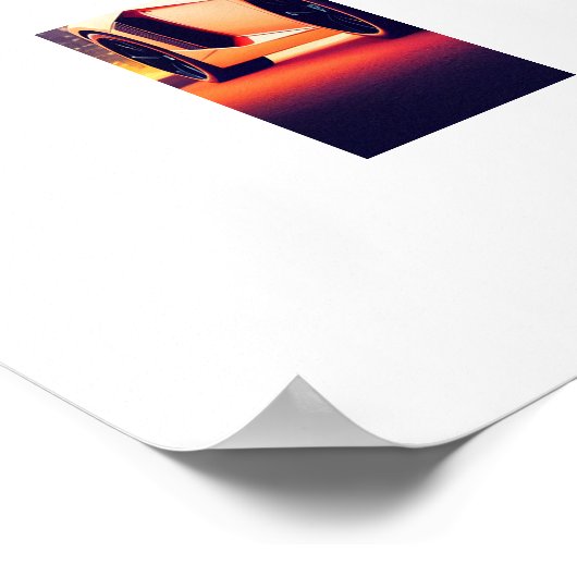 Poster-sportauto Poster (Hoek)