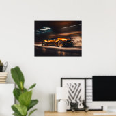 Poster-sportauto Poster (Thuiskantoor)