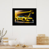 Poster-sportauto Poster (Keuken)