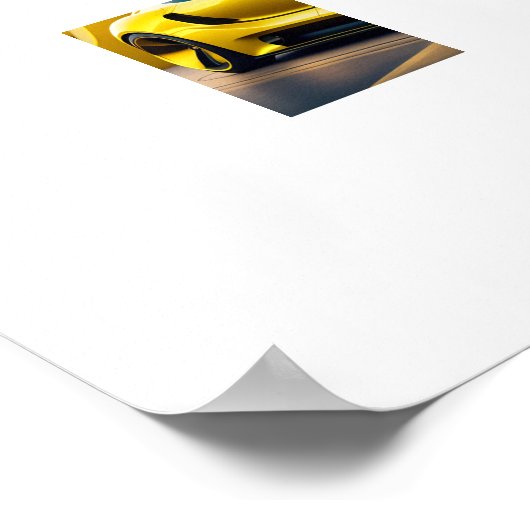 Poster-sportauto Poster (Hoek)