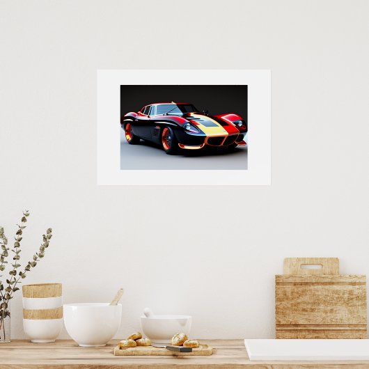 Poster-sportauto Poster (Keuken)