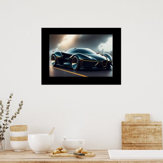 Poster-sportauto Poster (Keuken)