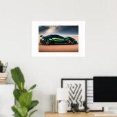 Poster-sportauto Poster (Thuiskantoor)