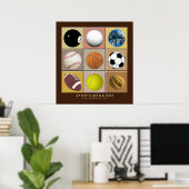 Poster SportMega Nut (Thuiskantoor)