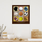 Poster SportMega Nut (Keuken)