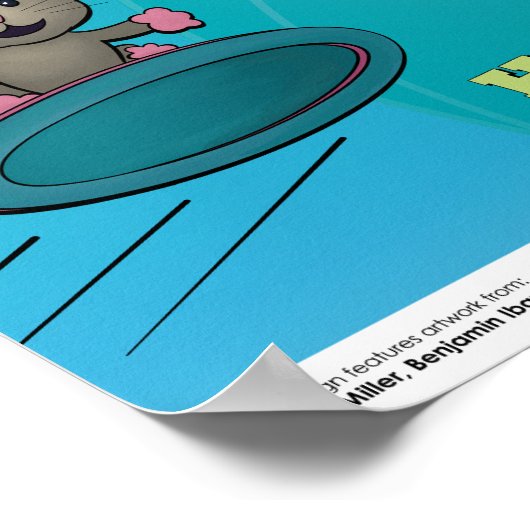 Poster - Sporty Sky (Hoek)