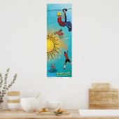 Poster - Sporty Sky (Keuken)