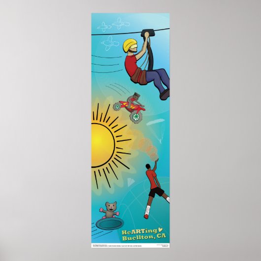 Poster - Sporty Sky (Voorkant)