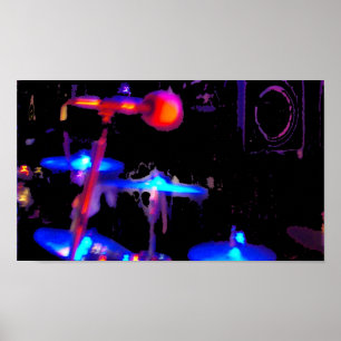 poster spotlight drums