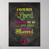 Poster spreekwoorden 16:3 (Voorkant)