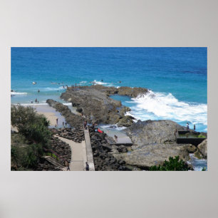 Poster Springers Rainbow Bay Australië
